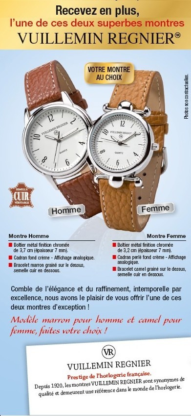 Offre montre